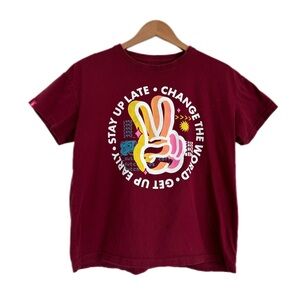 Short Sleeve Tee Shirt, Maroon - Dutch Bros Coffee